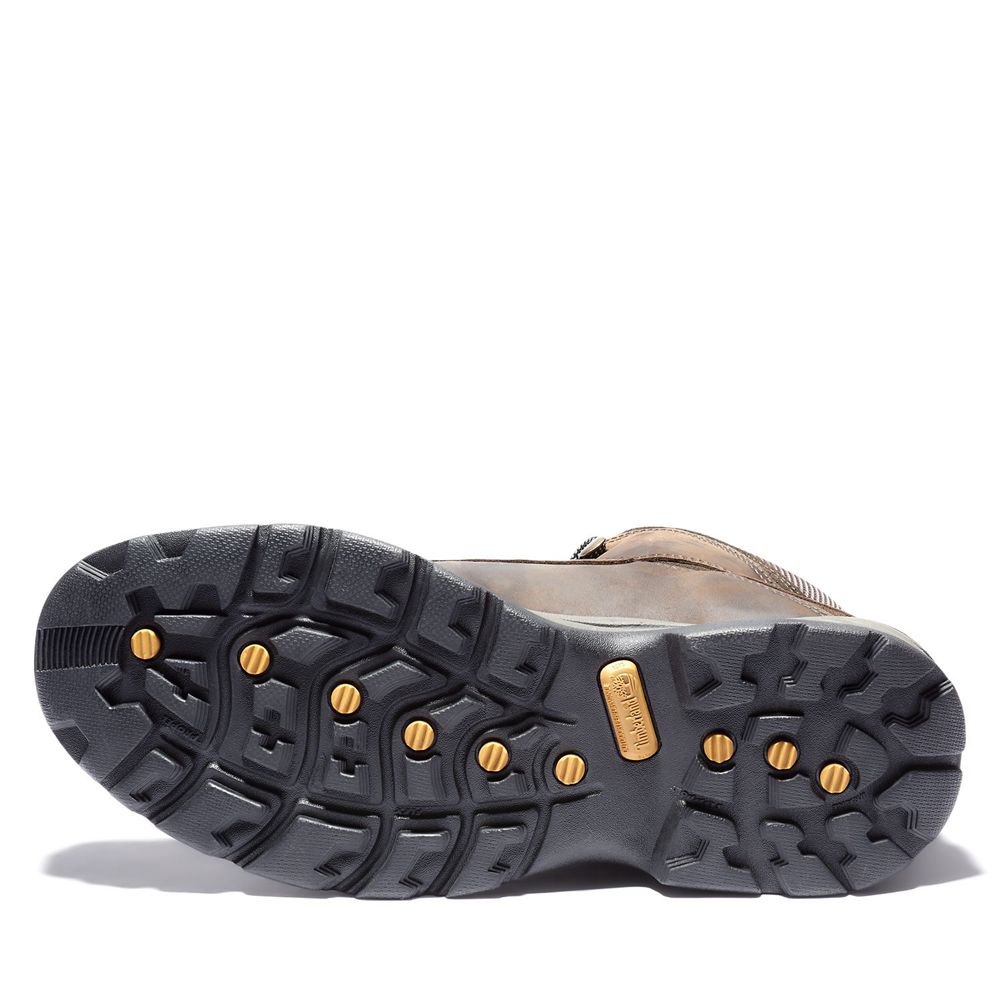 Botas de Caminhada Masculino - Timberland White Ledge Mid Impermeavel - WIUQX3410 - Marrom